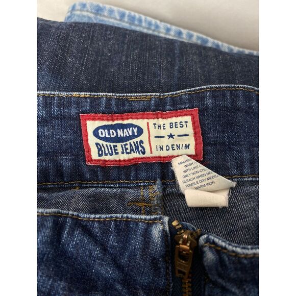 Old Navy Women's Jean’s Blue Denim Vintage Zip Pocket Bootcut Size 10 X 27 - Picture 9 of 11